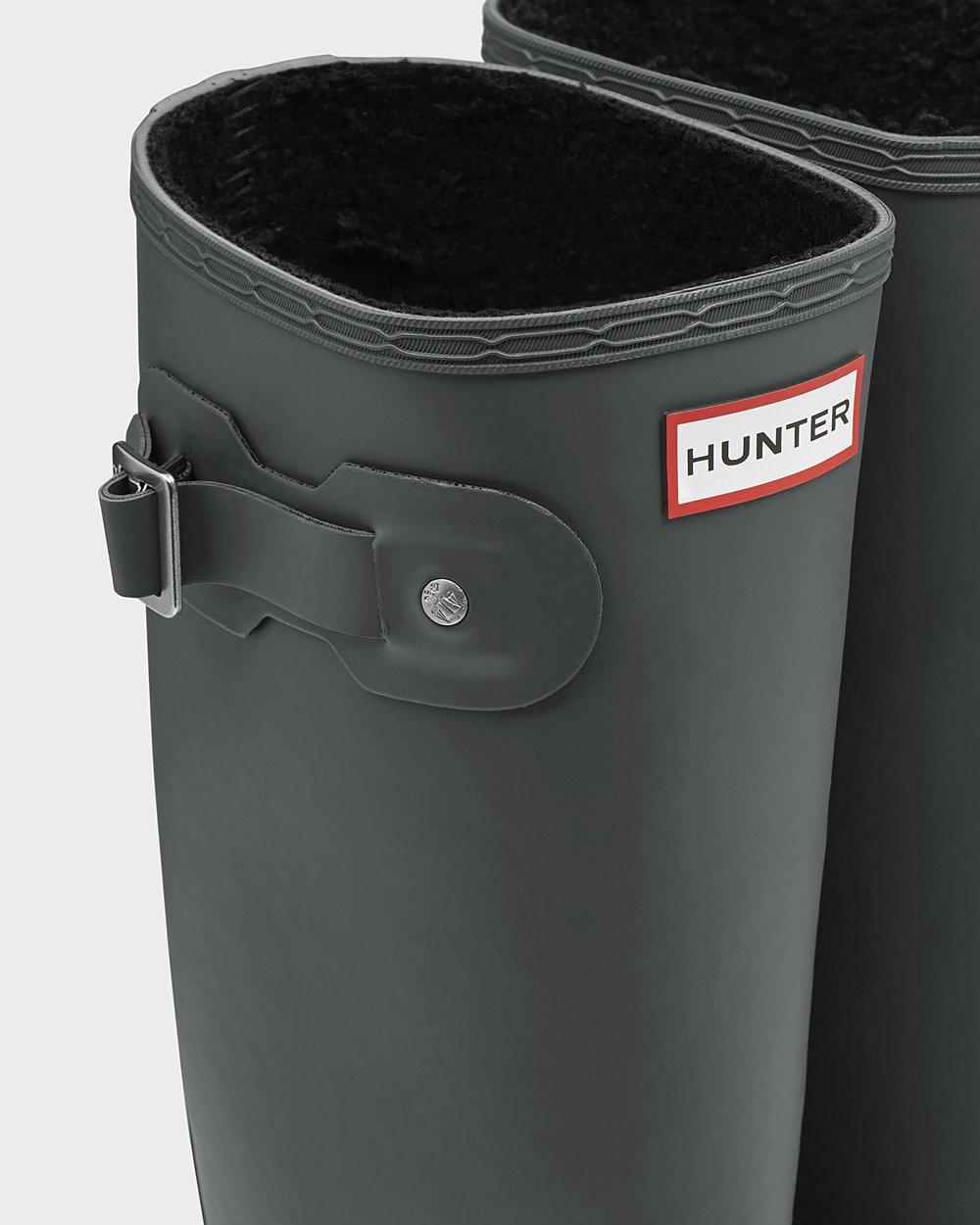 Hunter Høye Gummistøvler Dyp Grønn - Dame Original Insulated - Norge KJOLQX-709